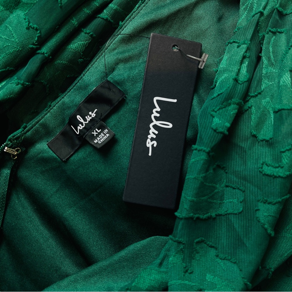 Lulus Sweet Sophistication Green Burnout Floral Maxi Dress - Picture 5 of 8